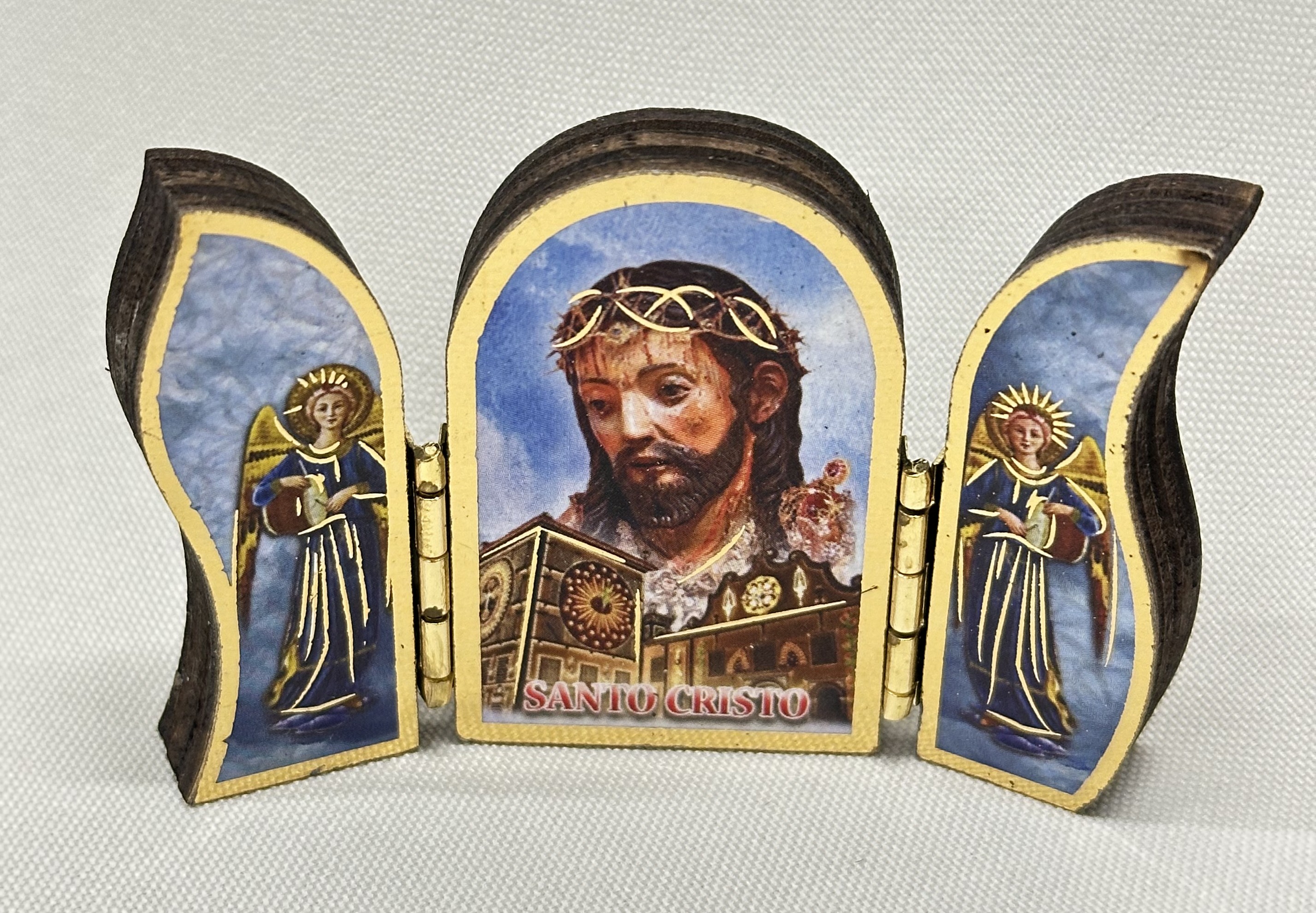 Iman formtato triptico do Sr. Sto. Cristo dos Milagres
