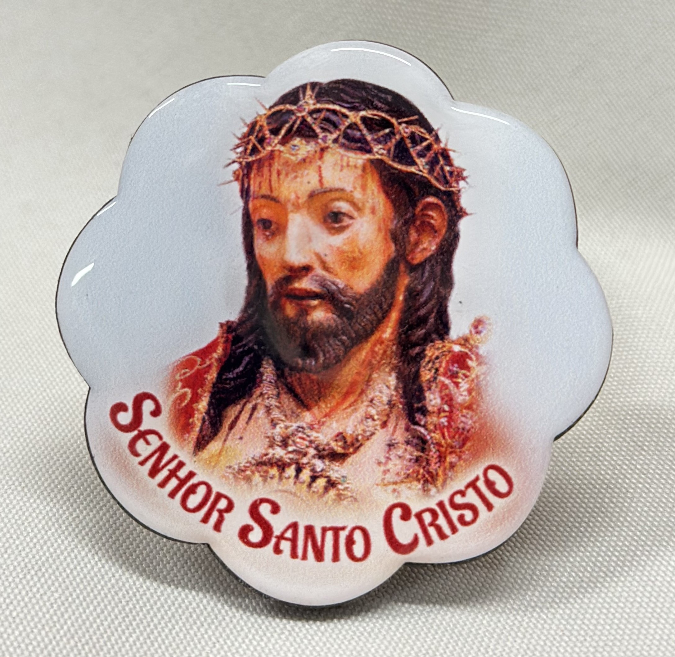 Iman Sr. Sto. Cristo dos Milagres / formato flor